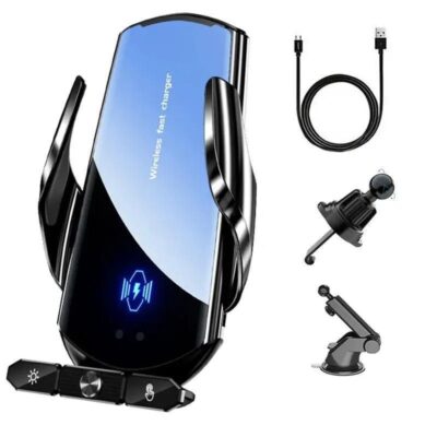 50W Wireless Car Charger with Air Vent Stand & Fast Charging Station for iPhone & Samsung